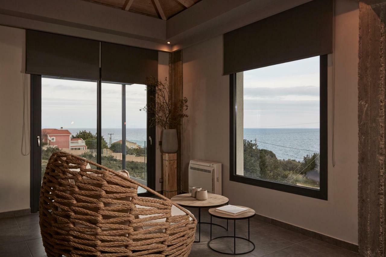 Villa Sea Front Spathíon Exterior foto